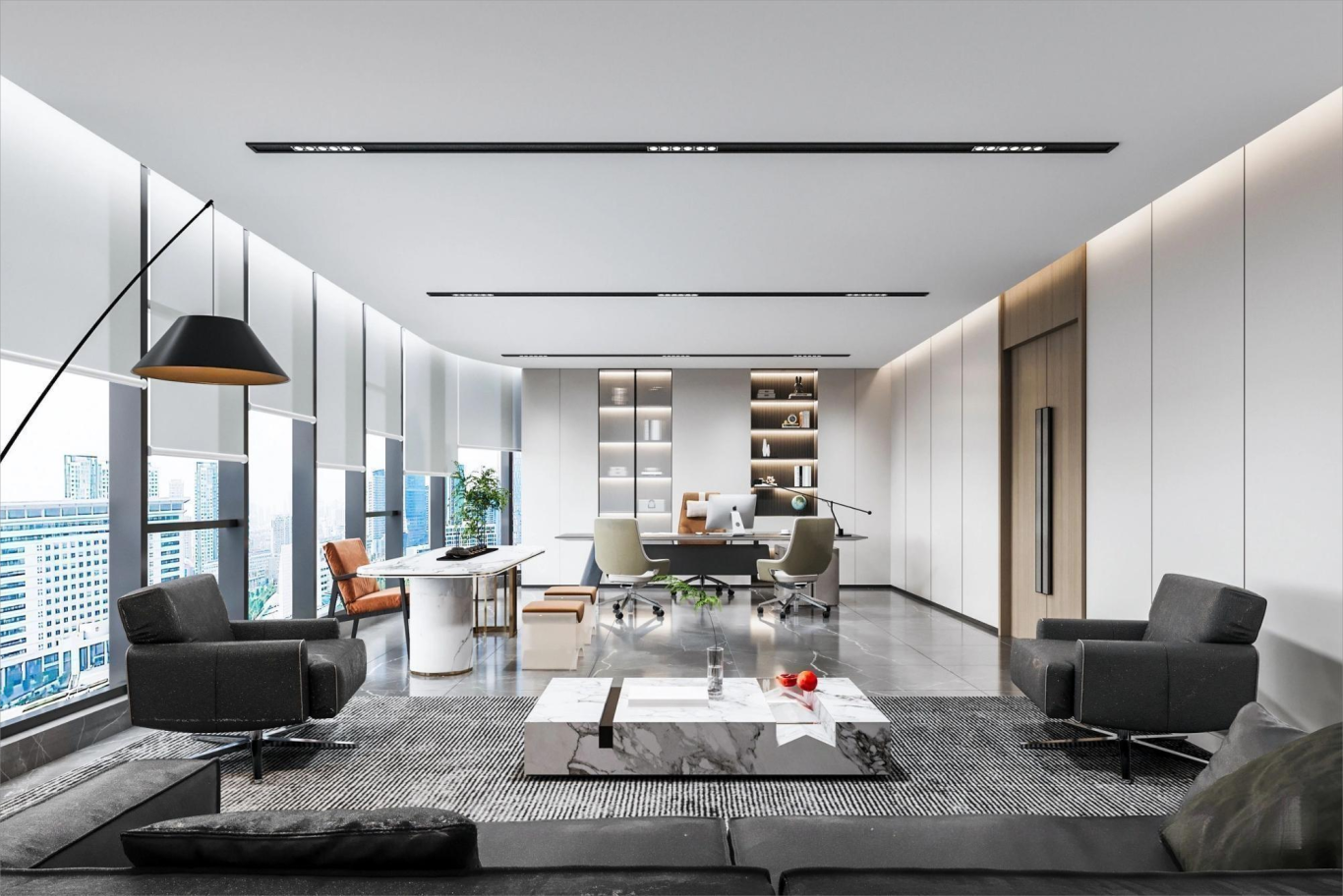 【設(shè)計(jì)案例】普照國(guó)康醫(yī)藥辦公室項(xiàng)目概念設(shè)計(jì)——以空間敘事，筑品牌基因(圖18)